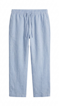 Linen Trousers – Sky Blue