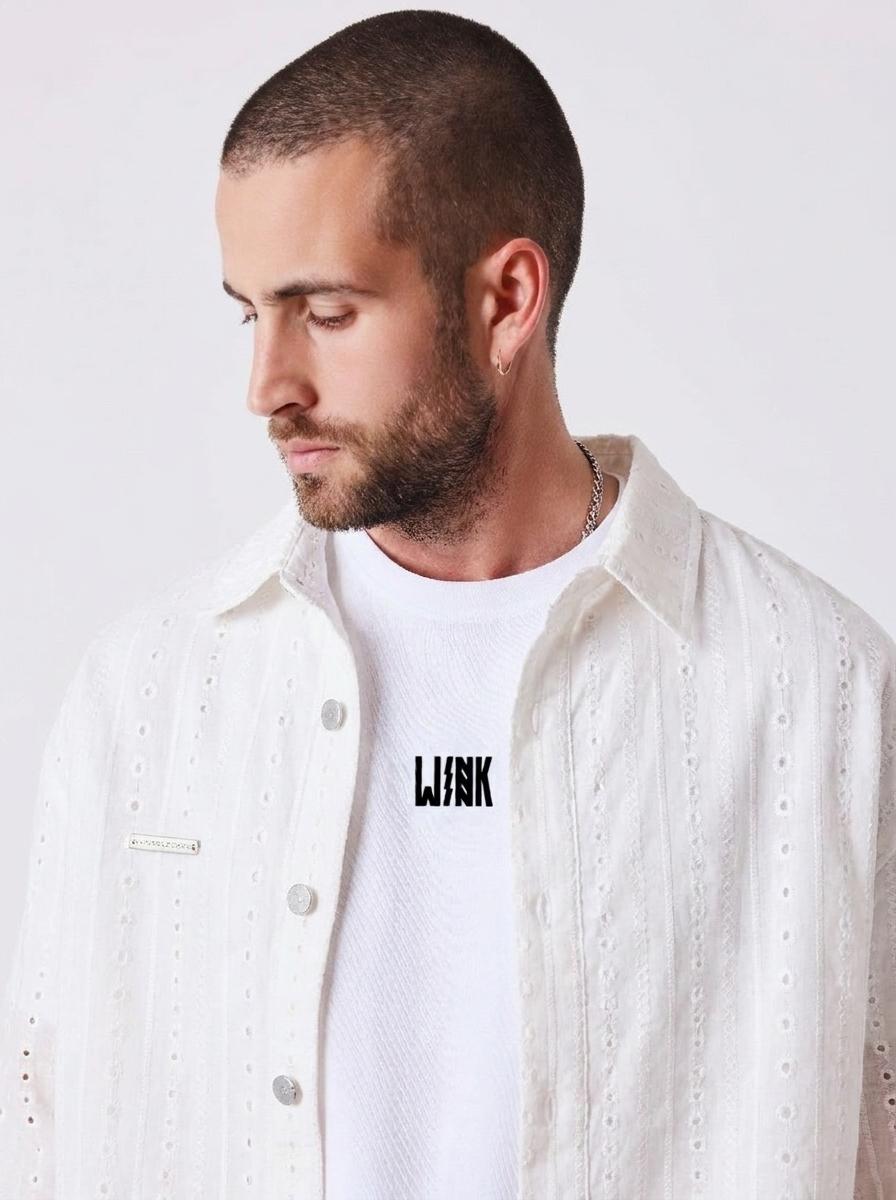 Men’s Premium Summer Set – White Shirt & Shorts Minimal Style