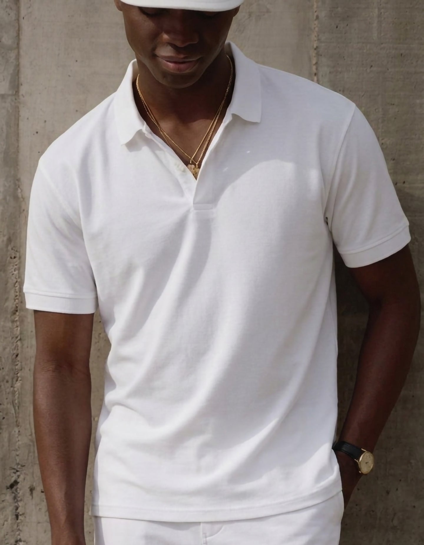 Essential Polo – White