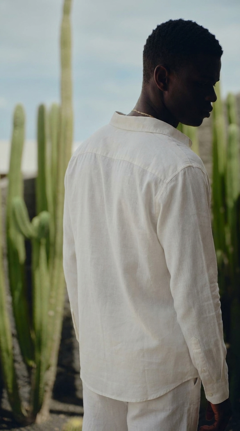 Linen Shirt – Off white
