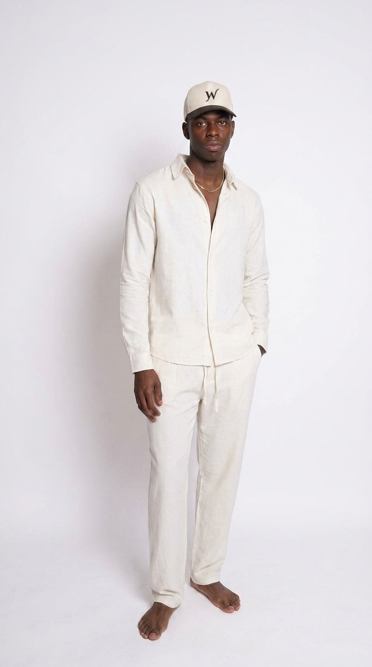 Linen Shirt – Off white